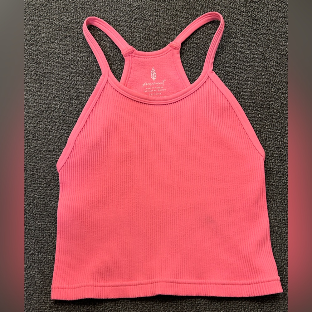 FREE PEOPLE MOVEMENT Crop Run Tank Top Women's XS/S Racerback